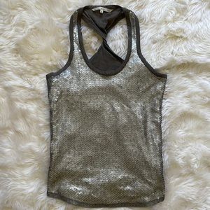 Rachel Roy Sequin Tank Top